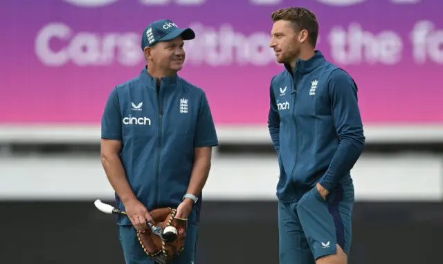 Matthew Mott and Jos Buttler