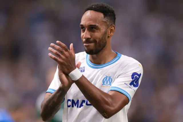 Pierre-Emerick Aubameyang  in Marseille shirt