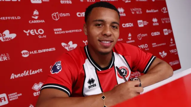 Cameron Archer signs for Sheffield United football club