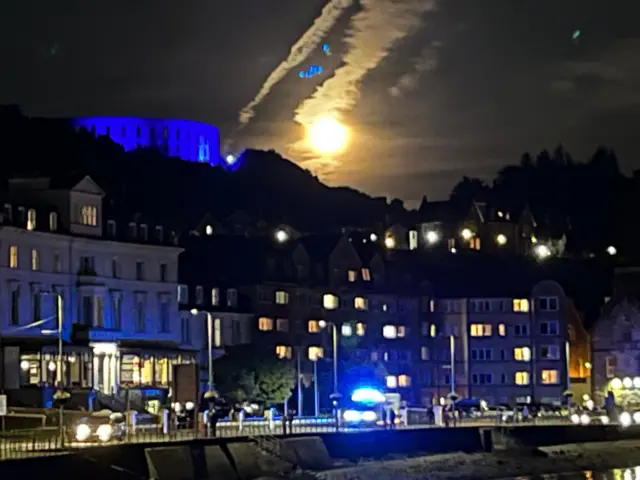 The Moon over Oban