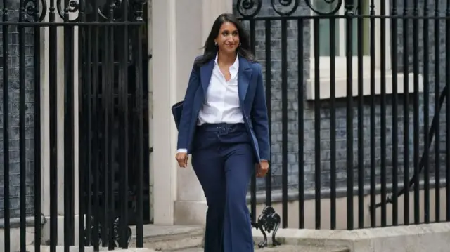 Claire Coutinho in Downing Street