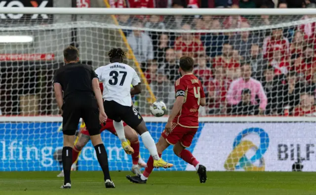 Aberdeen 0-1 BK Hacken (agg 2-3)