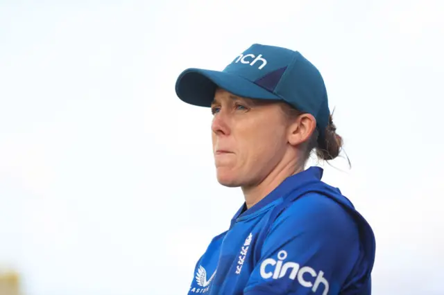 England captain Heather Knight