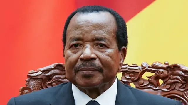 President of Cameroon Paul Biya