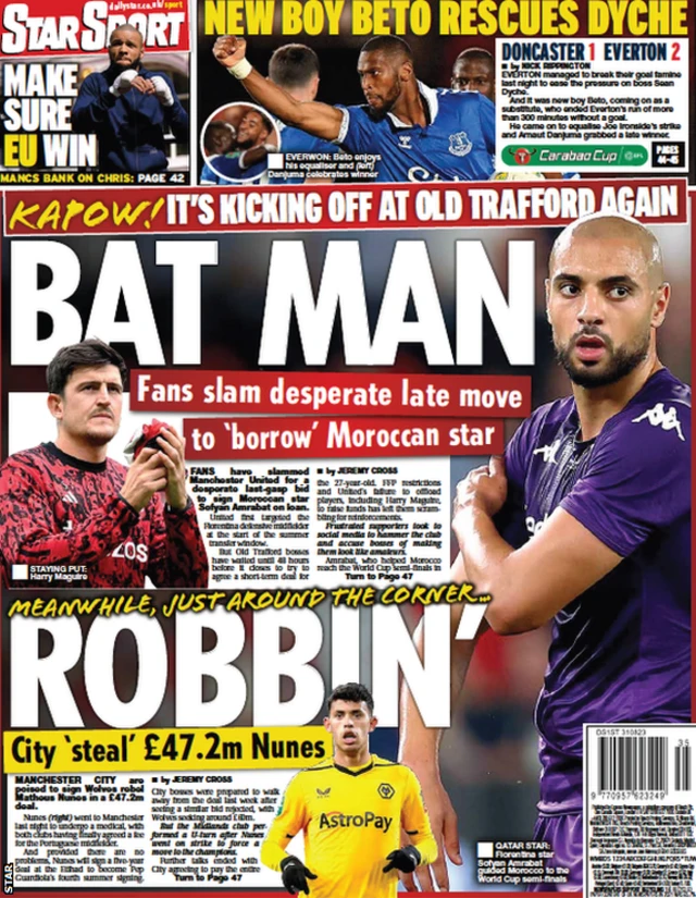 Star back page