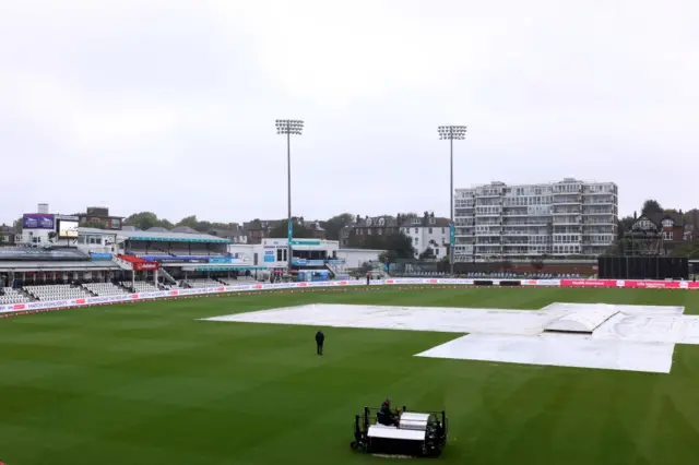 Covers on at Hove