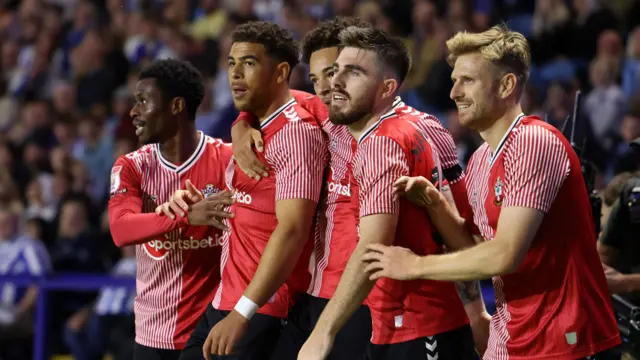 Southampton celebrate