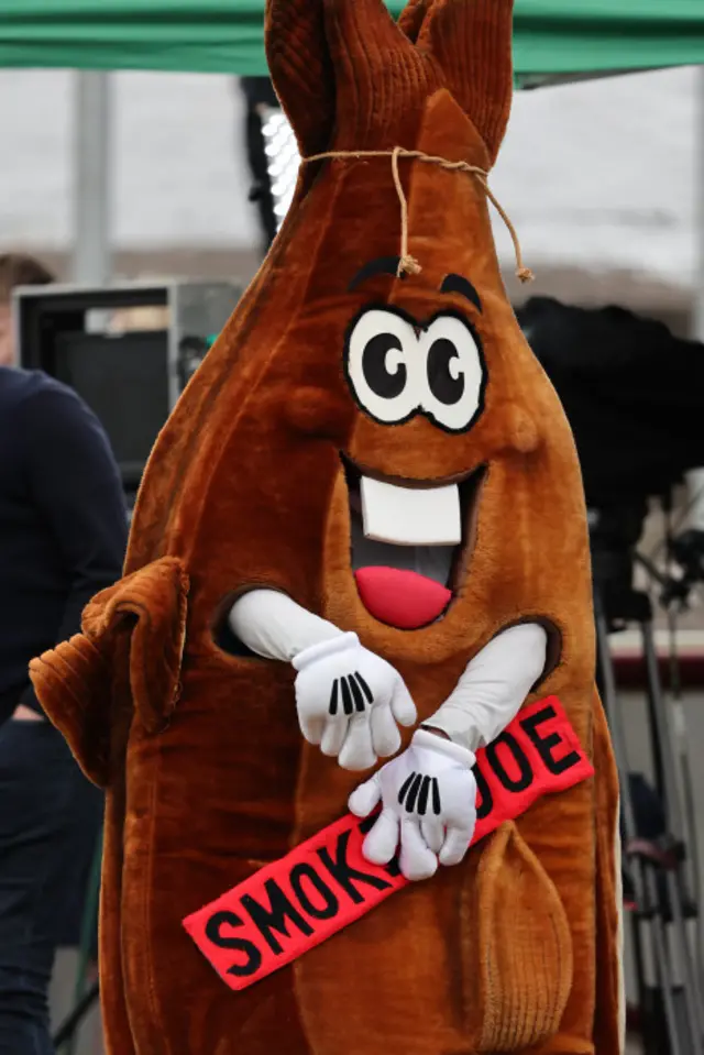 Arbroath mascot Smokie Joe is ready, are you?