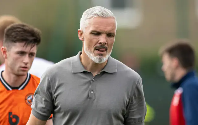 Jim Goodwin watched his Dundee United side suffer a humiliating defeat against League 2 side The Spartans