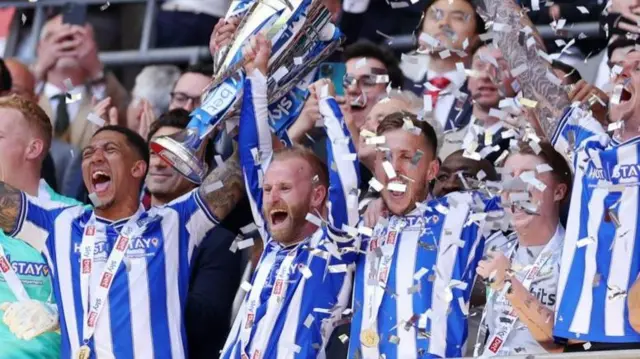 Sheffield Wednesday celebrate