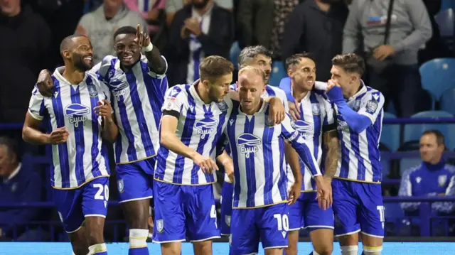 Sheff Wed celebrate