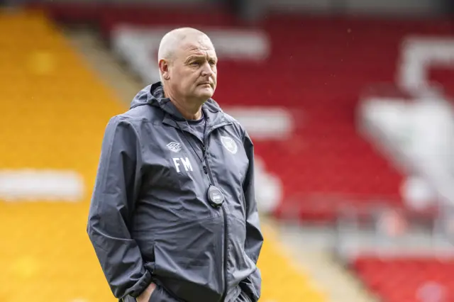 McAvoy is preparing for his first competitive game in charge of Hearts