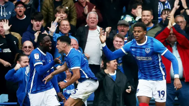 Portsmouth celebrate