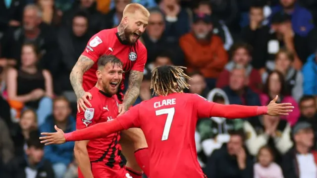 Wigan celebrate