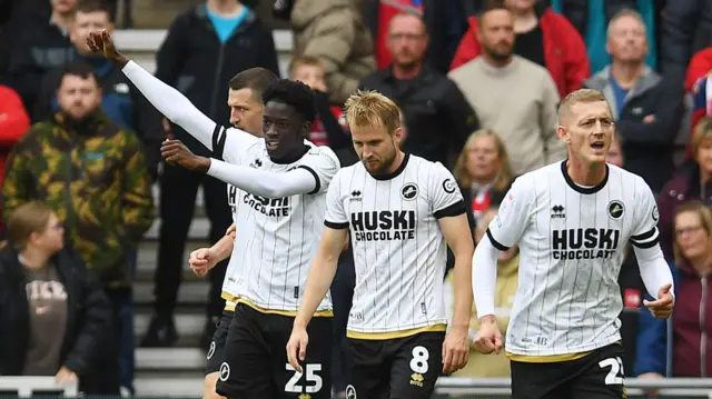 Millwall celebrate