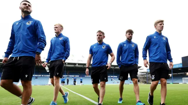 Bristol Rovers players