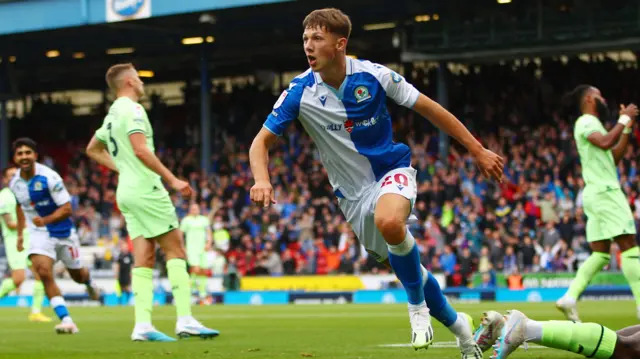 Blackburn celebrate