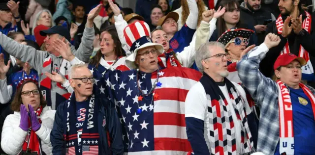 USA fans