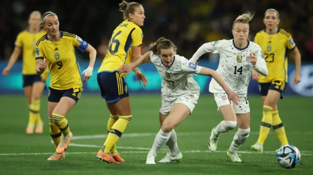 Sweden 0-0 USA