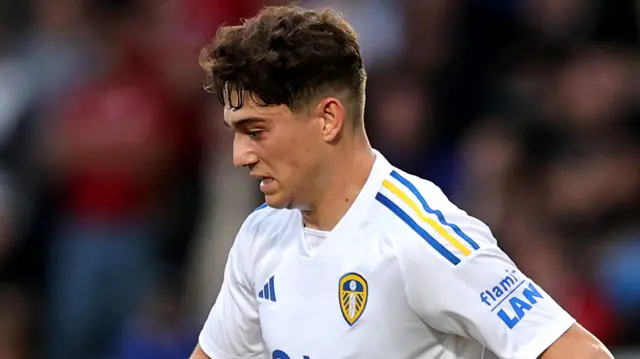 Daniel James in action for Leeds