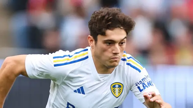 Daniel James in action for Leeds