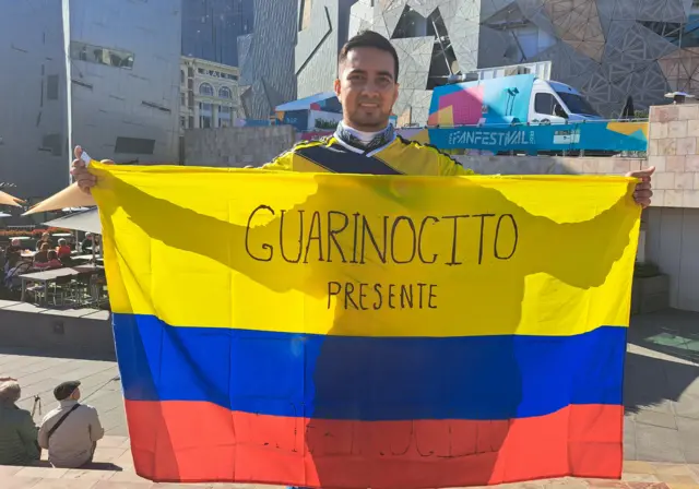 Kevin the Colombia fan