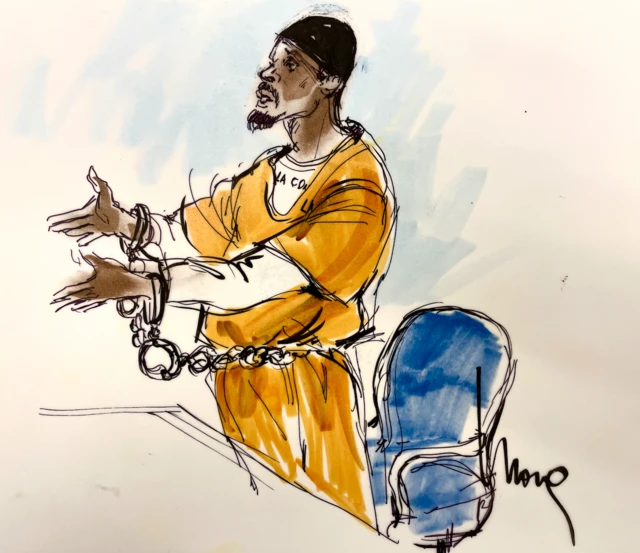 court sketch