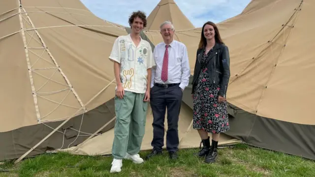 Steffan Donnelly, Mark Drakeford ac Angharad Jones