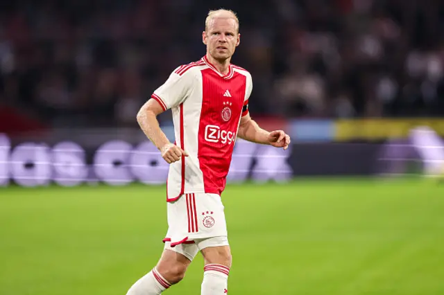 Davy Klaasen playing for Ajax