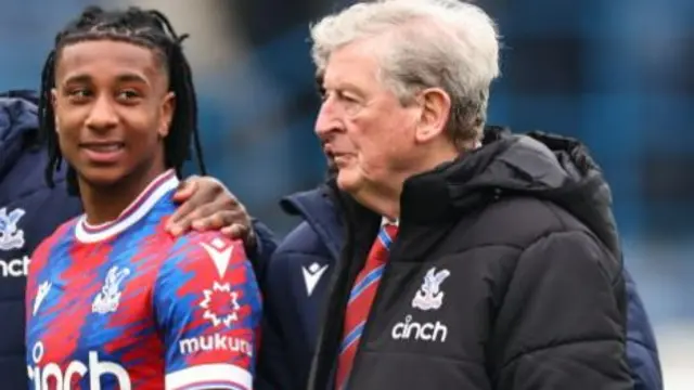 Michael Olise and Roy Hodgson