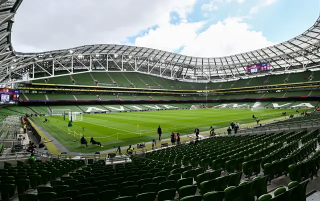 Dublin Arena view