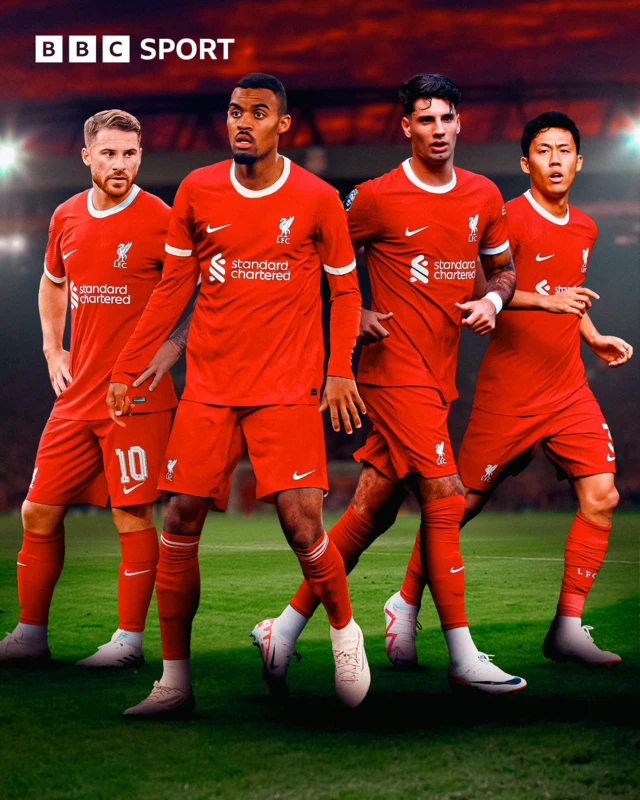 Liverpool midfielders