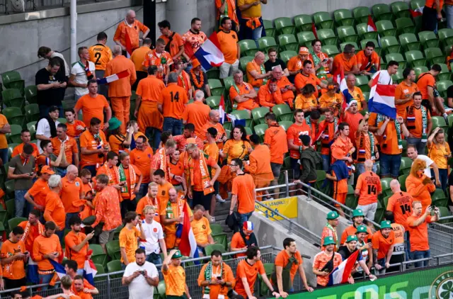 Netherlands fans