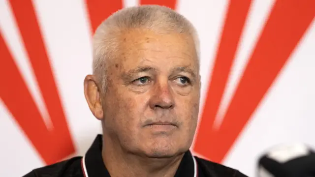 Wales head coach Warren Gatland