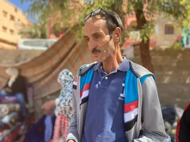 Abdelkarim Brouri's house in amizmiz, Morocco has been partially damaged after the earthquake - 10 September 2023