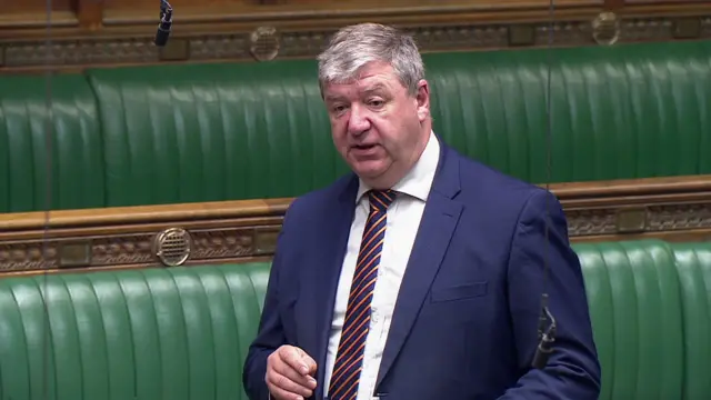 Alistair Carmichael speaking in the House of Commons