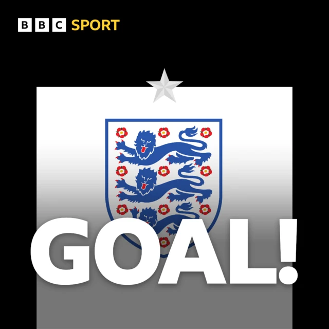 England goal graphic