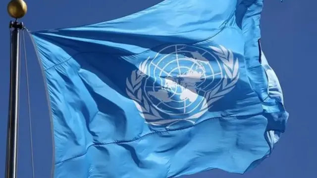 The UN flag