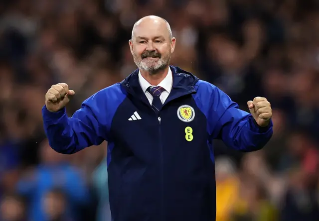 Scotland head coach Steve Clarke