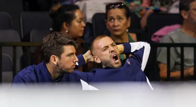 Dan Evans and Cam Norrie