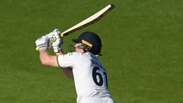 Warwickshire matchwinner Michael Burgess