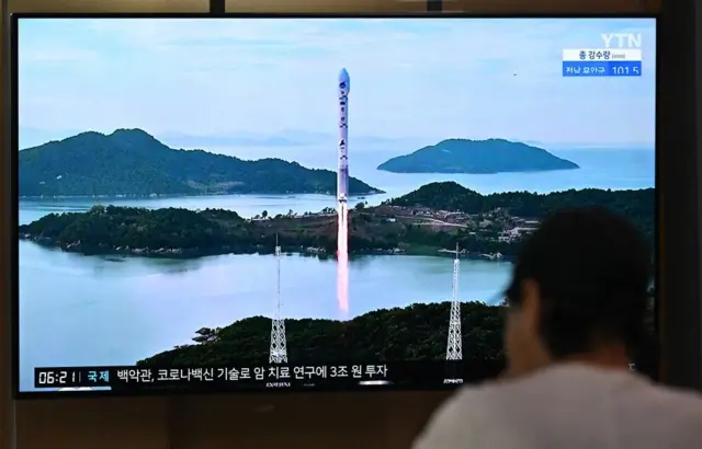 North Korea has filed twice put a spy satellite into space