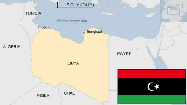 Map of Libya