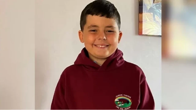 Jack Nis, 10, who was attacked and killed by an American bully XL dog in Wales