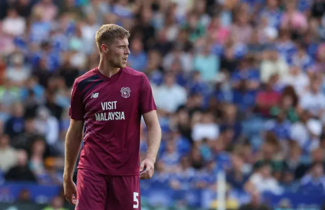 Cardiff City defender Mark McGuinness