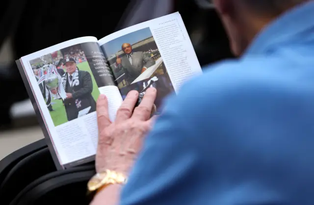 Mohamed Al Fayed in Fulham programme