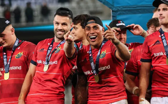 Conor Murray and Malakai Fekitoa