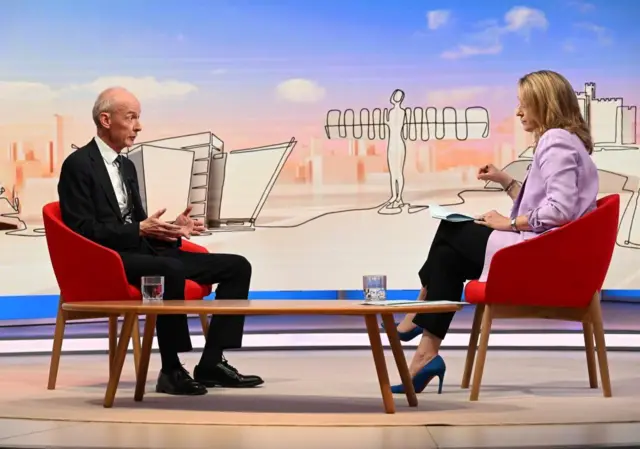 Pat McFadden on Sunday with Laura Kuenssberg