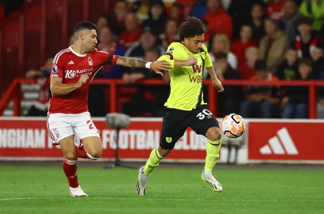 Nottingham Forest v Burnley