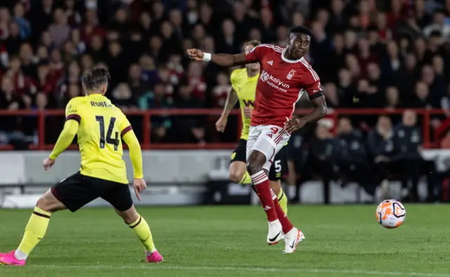 Nottingham Forest v Burnley